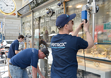VETROX - Glasoberflächen-Technologien vetrox, glaskratzer entfernen, glasreparatur, verkratztes glas, glasschutz, esg, vsg, isolierglas, glasoberfläche, float, brandschutzglas